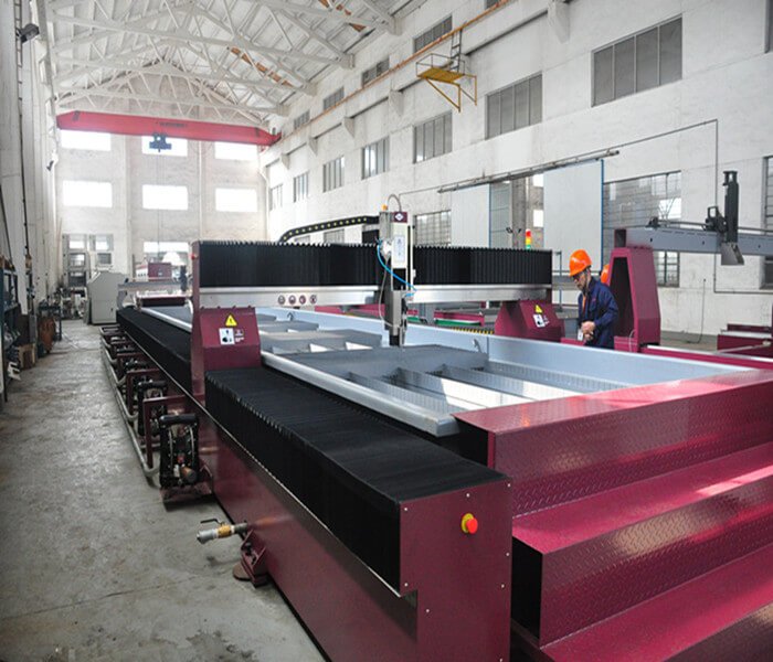 Schneidspitzen abrassiven Wasserstrichen