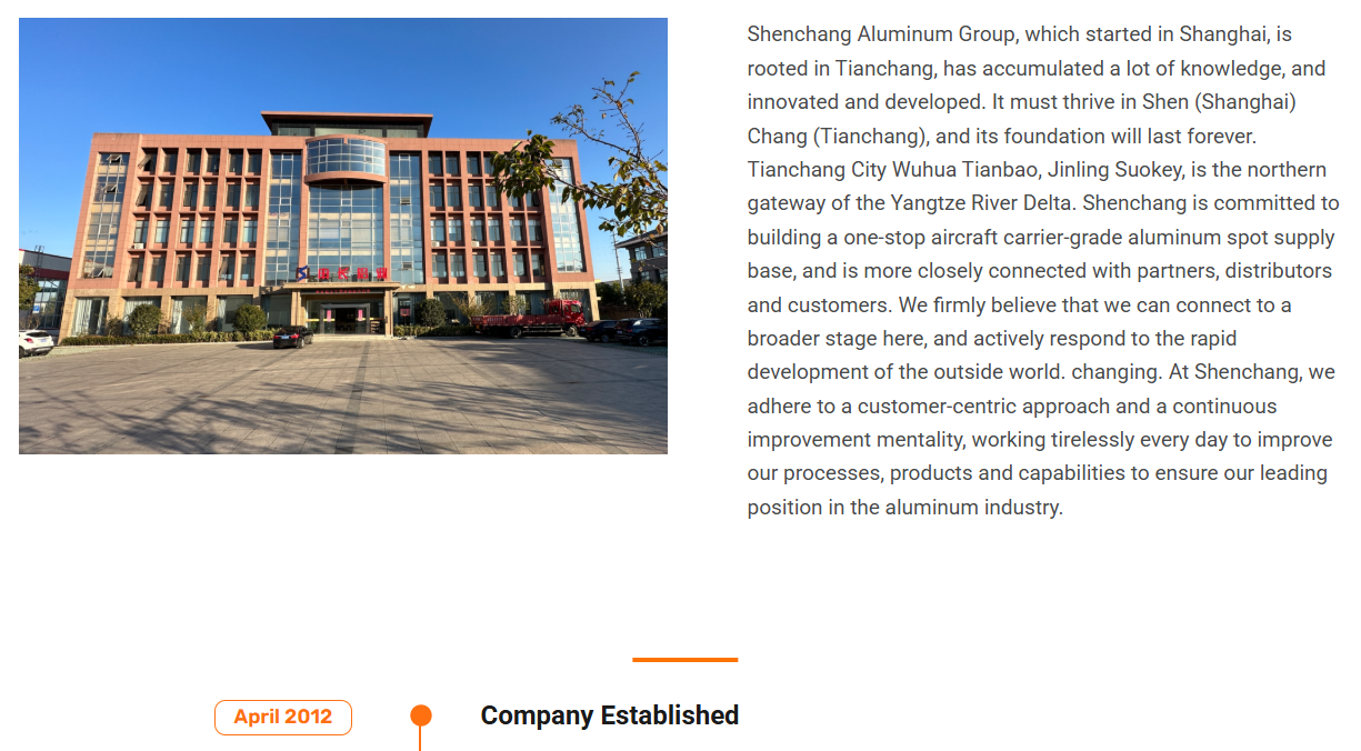 Anhui Shenchang Aluminiumindustrie