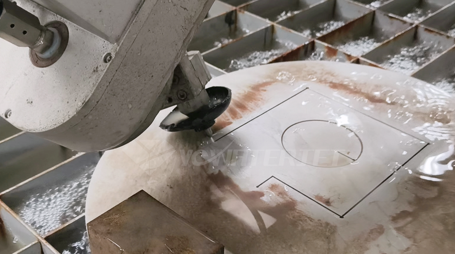 5-Achsen-Wasserstrahl-Fasenschneiden