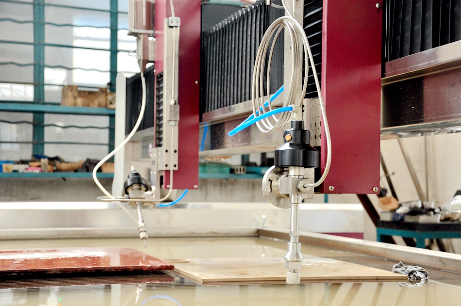 Doppelschneidkopf Wasserstrahl