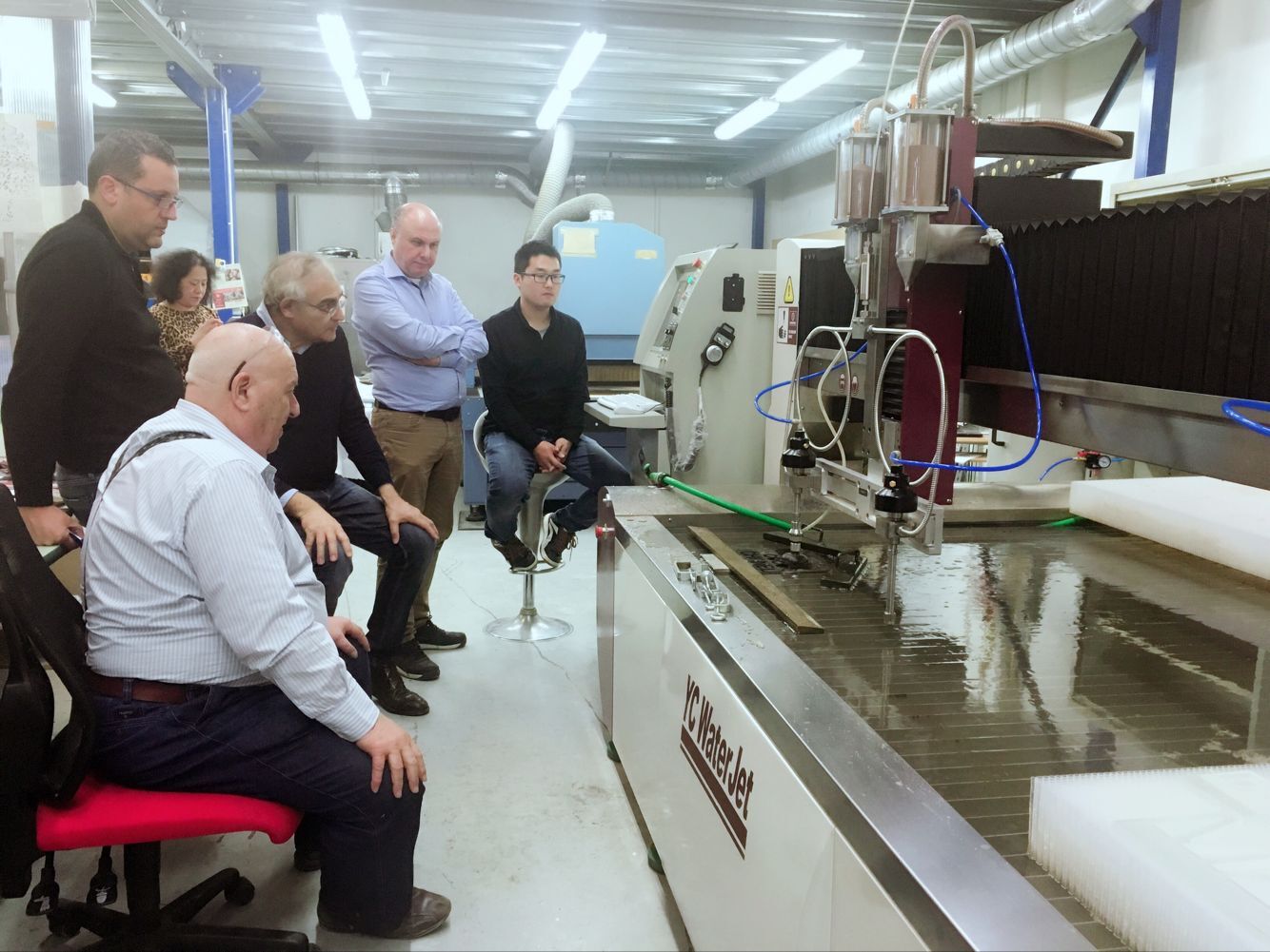 Wasserstrahltraining