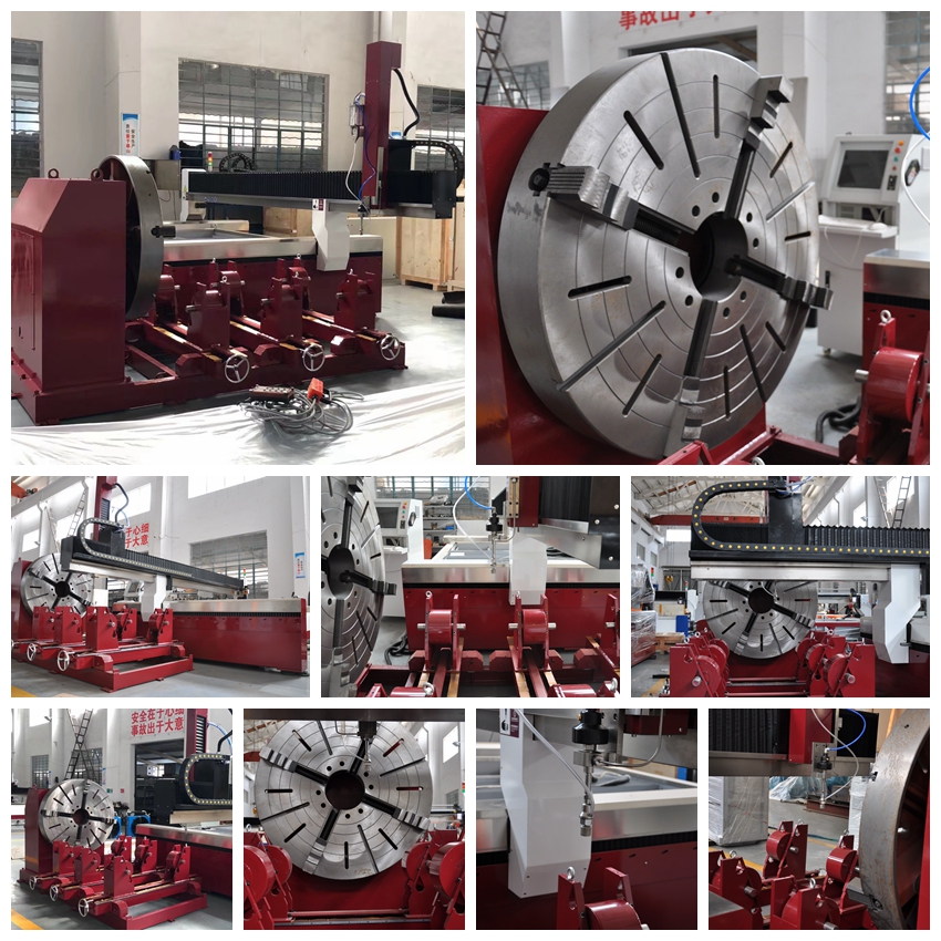 Wasserstrahlrohr- und Blechschneidemaschine