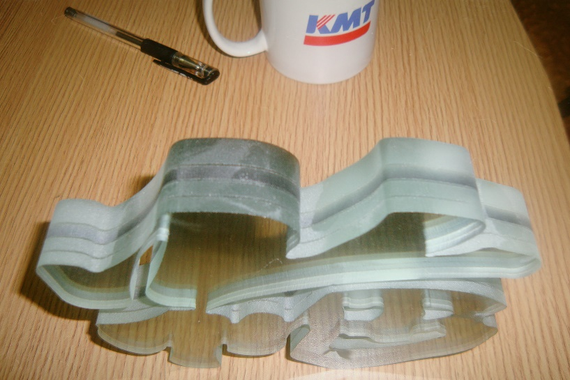 mit hoher Genauigkeit Wasserstrahlschneidemaschine zu schneiden