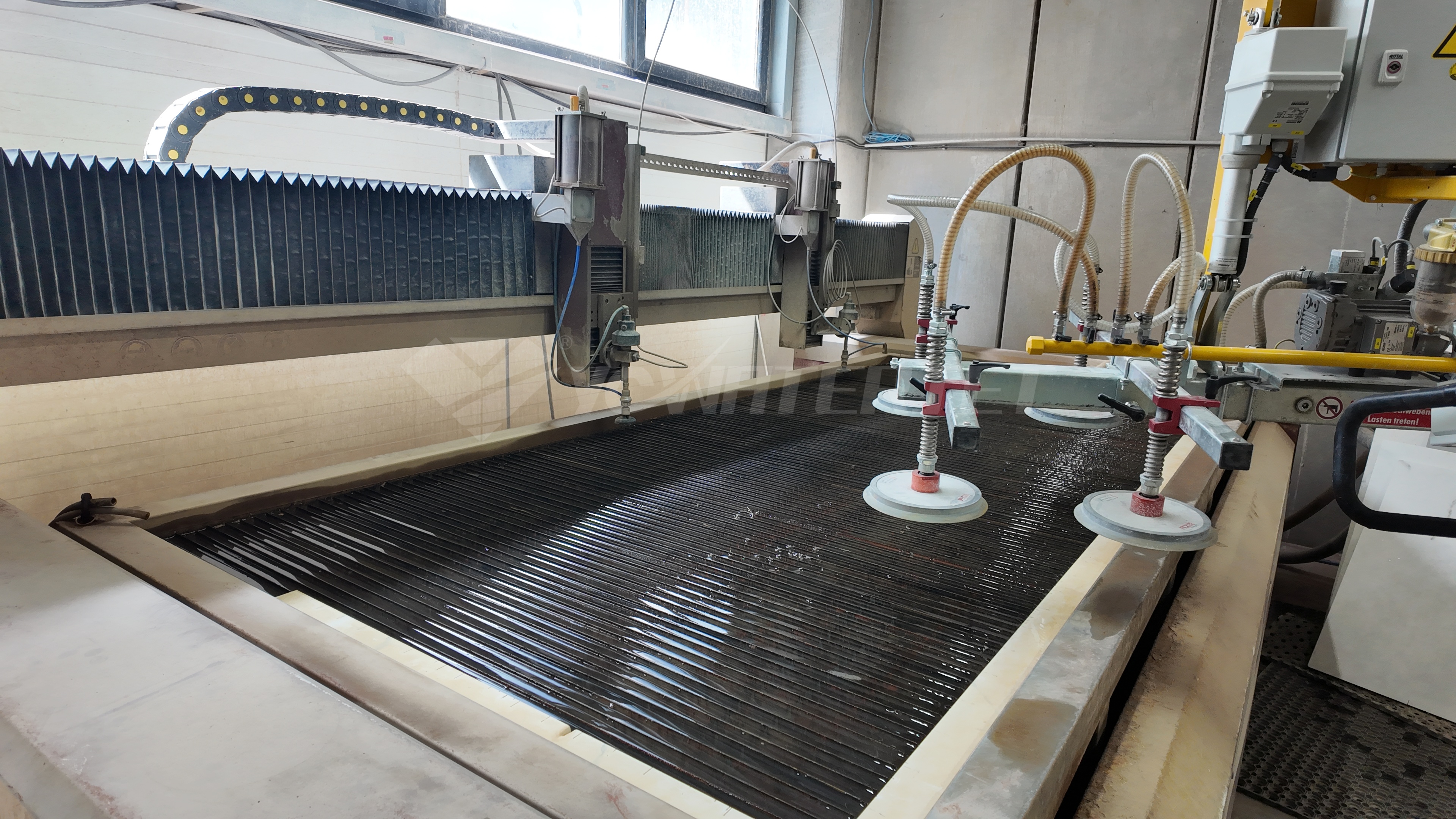 Doppelkopf-Wasserstrahl