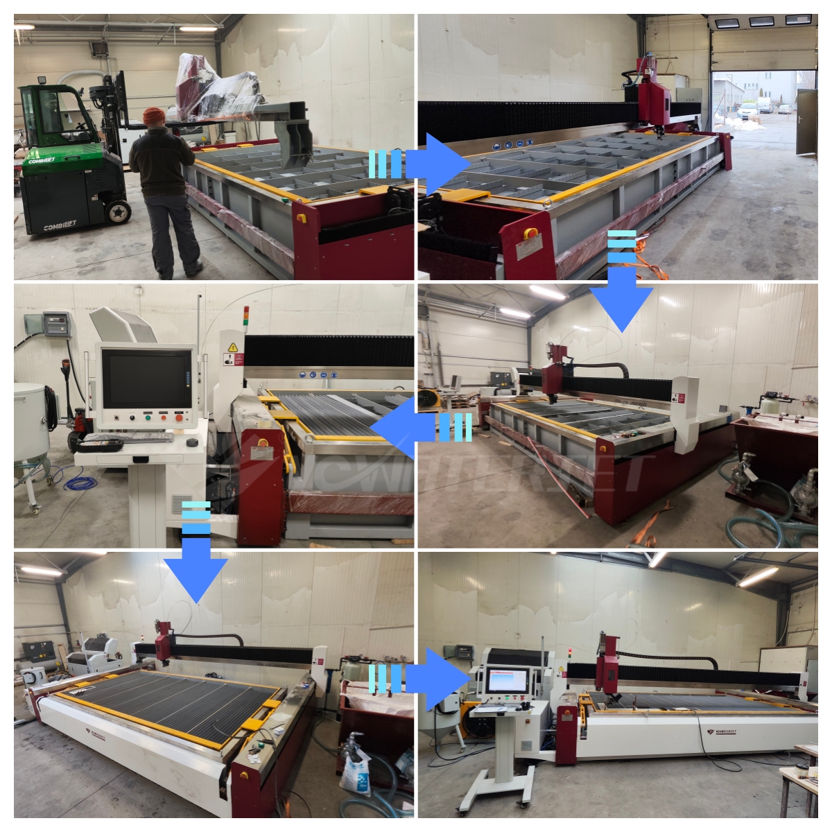 YC Waterjet | Polen-Projekt abgeschlossen