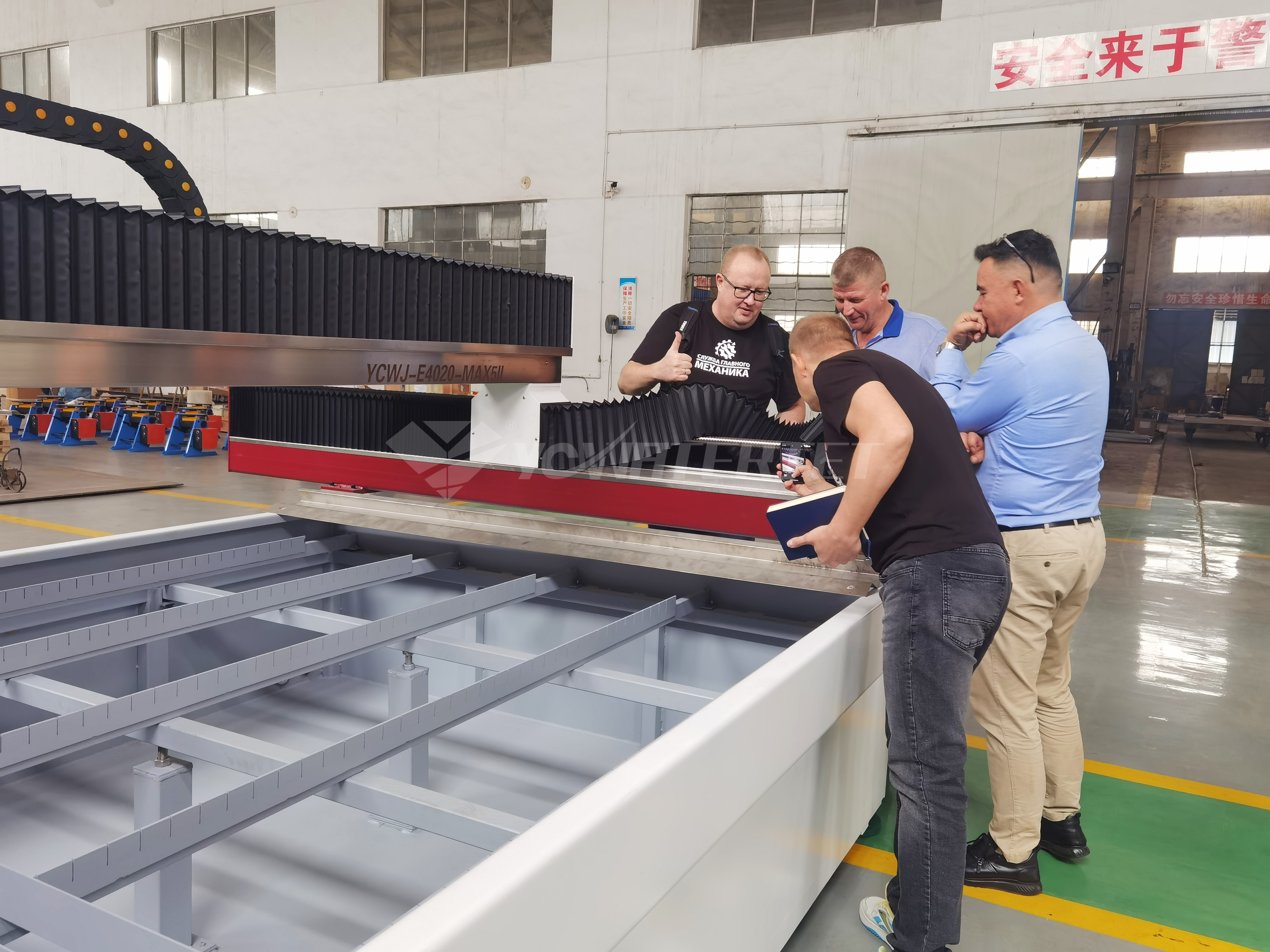 Zusammenarbeit stärken: Zentralasiatisches Team besucht YC WATERJET